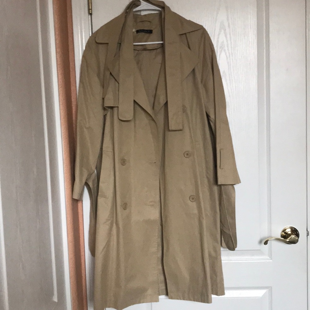 Light Brown Simple Coat